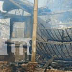 Incendio arrasa con cabaña turística en Isla de Ometepe Incendio arrasa con cabaña turística en Isla de Ometepe
