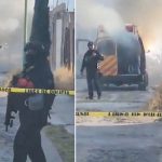 Mueren dos paramédicos en una ambulancia que fue incendiada en México