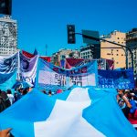 Masiva manifestación de Universitarios en Argentina contra Milei Foto: Masiva protesta en Argentina /cortesía