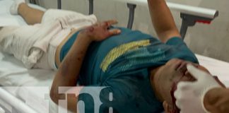 Motociclista gravemente herido tras accidente en Juigalpa