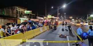 Taxista se da a la fuga luego de atropellar mortalmente a peatón en Managua