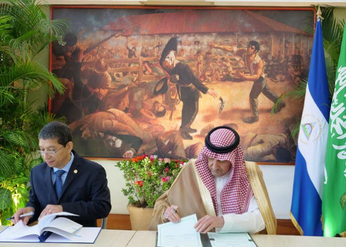 1 Foto: Nicaragua realiza acuerdo de consultas políticas con Arabia Saudita / Cortesía