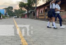 Calles adoquinadas benefician a familias de La Libertad, Chontales