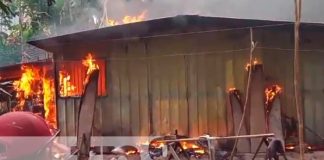 Familia lo pierde todo en un incendio en Waslala