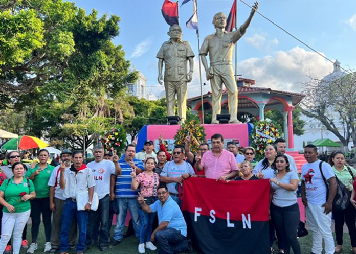 Foto:Matagalpa rinde homenaje al Comandante Tomás Borge /Cortesía