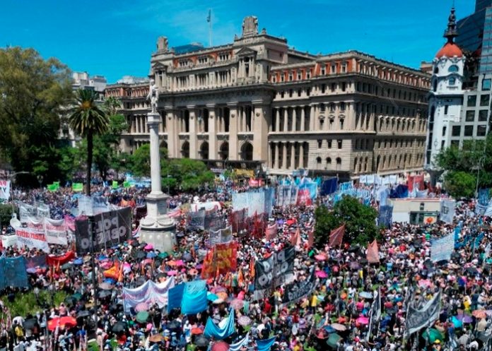 Foto: Argentina contra Milei /cortesía