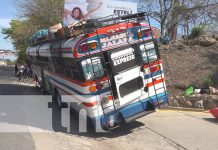 Conductor de bus impactó con otro automotor en Estelí