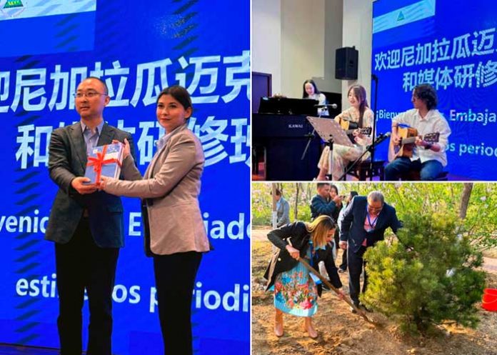 Comunicadores nicaragüenses participan en intercambio cultural en Beijing