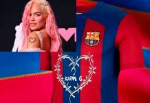El Barça llevará el logo de Karol G en su camiseta