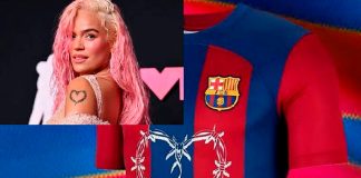 El Barça llevará el logo de Karol G en su camiseta