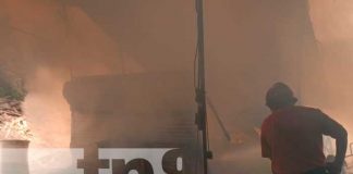 Foto: Quema de basura causa de voraz incendio en Chinandega / TN8