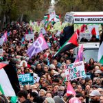 Francia y otros lugares del mundo protestan en apoyo a Palestina Foto: Manifestaciones en Francia /cortesía