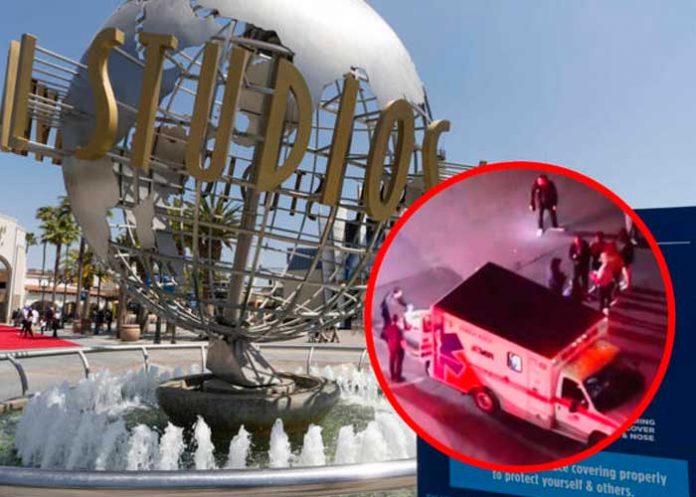 Brutal choque deja 15 personas heridas en Universal Studios