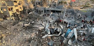 Foto: Devastación en Gaza /cortesía