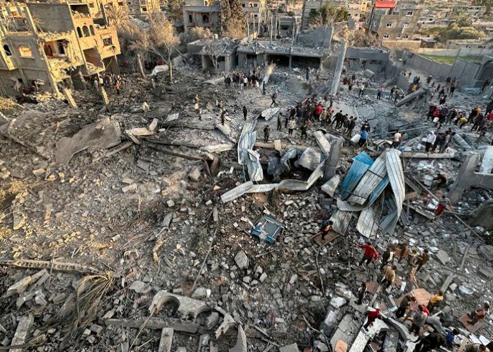 Foto: Devastación en Gaza /cortesía