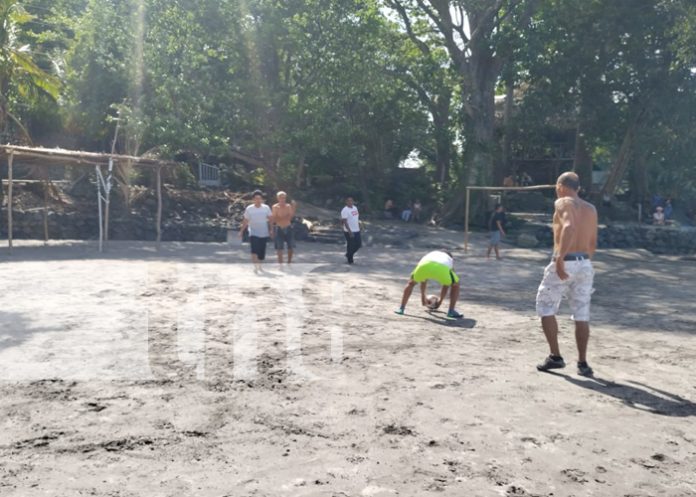 Foto: Realizan jornada deportiva en homenaje al Comandante Tomas Borge en Ometepe/TN8