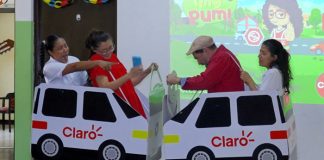 Foto:Claro Nicaragua promueve campaña de Educación Vial “Run, Ring, Pum”/Cortesía