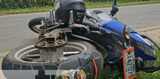Foto: Presunto exceso de velocidad causó que un motociclista provocara accidente en Jalapa/TN8