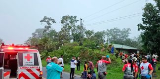 Choque deja 50 heridos en Costa Rica