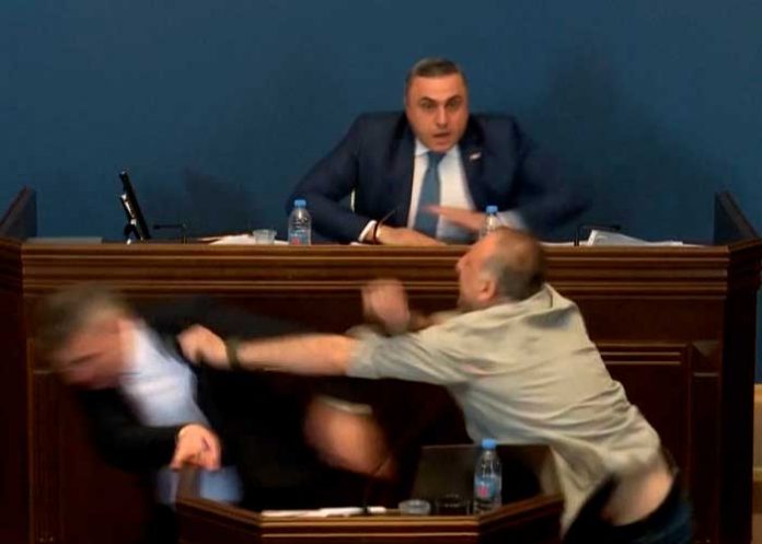 Diputados de Georgia se van a los 