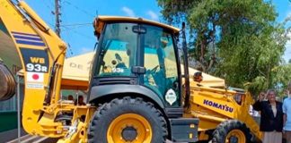 Más progreso: Japón dona retroexcavadora a la Alcaldía de San Rafael del Norte, Jinotega
