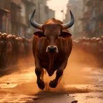 Toro escapó de un matadero y ataca a los trabajadores