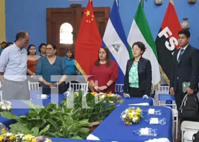 3 Foto: Masaya y Nanjing firman acuerdo de hermanamiento para fortalecer lazos culturales y económicos/TN8