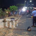 Motociclista fallece tras impactar contra un poste en la Pista Suburbana en Managua Motociclista fallece tras impactar contra un poste en la Pista Suburbana en Managua