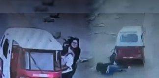 Mujer se enfrentó a ladrón que le robó su celular