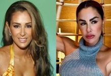Por grabar con su celular, Ninel Conde sufre tremenda caída de la bicicleta