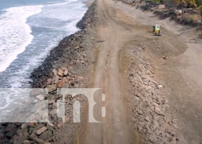 6 Foto: ¡Transformación vial en Nicaragua! Avanza la construcción de la carretera costanera en Corinto/TN8