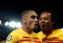 Barcelona gana en el campo del PSG en ida de cuartos de Champions barcelona, psg, fútbol, raphinha,