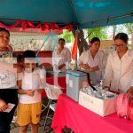 Más del 90% de vacunación logrado por el Centro de Salud Pedro Altamirano