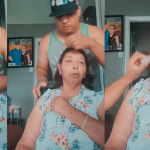 ¡El amor sí existe! Martín García aprende a maquillar y peinar a su esposa