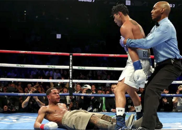 García contundente vs Haney