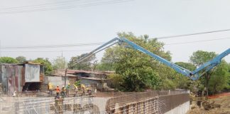 Avance del 40 al 48% en el proyecto de revestimiento del cauce El Arroyo