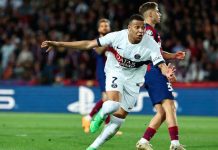 Mbappé comanda al PSG ante el Barcelona para avanzar a semis
