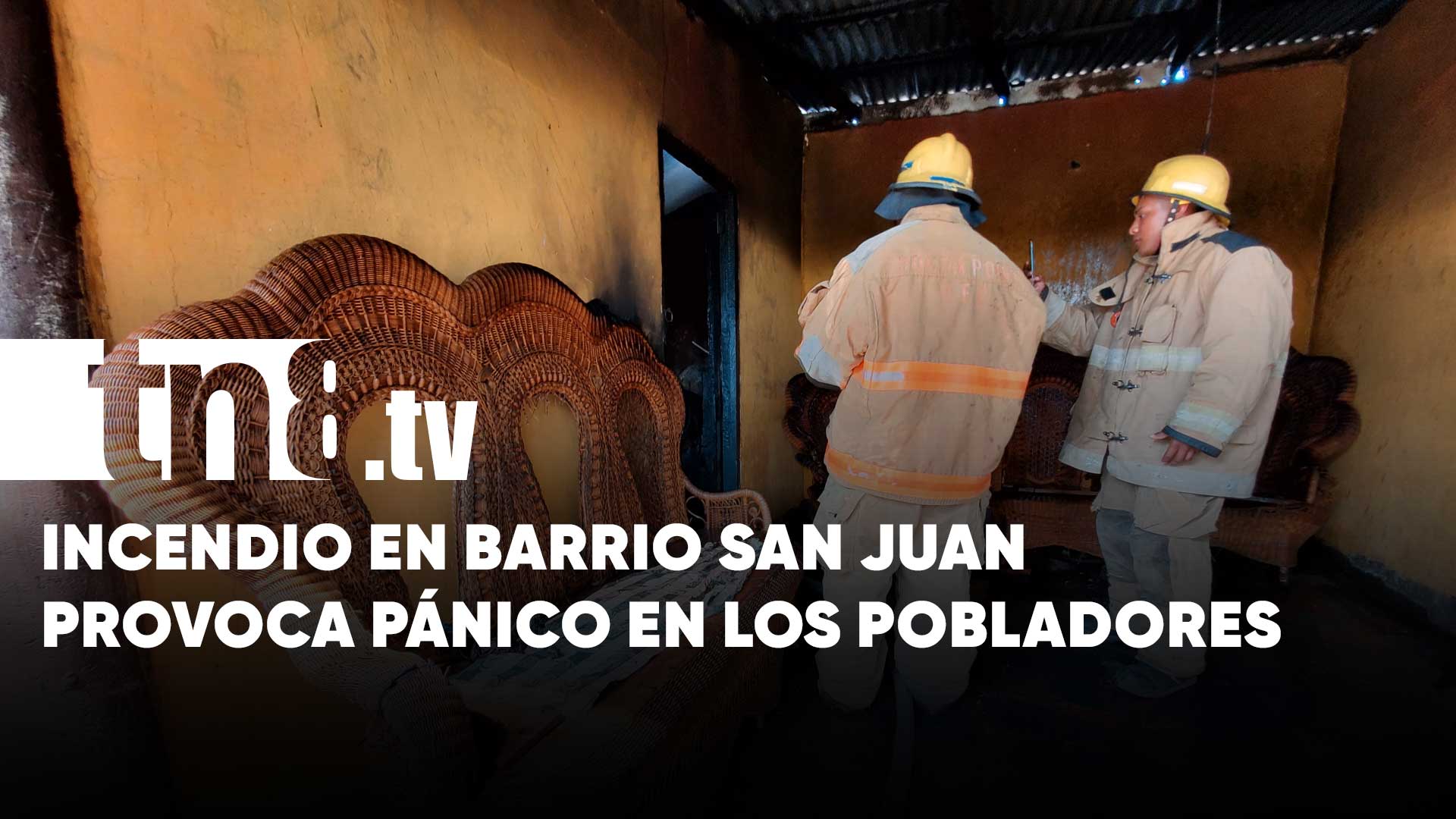 Incendio en vivienda alerta a vecinos del barrio San Juan en Masaya ...