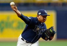 Erasmo Ramírez a su 13ra temporada en las Grandes Ligas tampa, bay, rays, grandes, ligas,