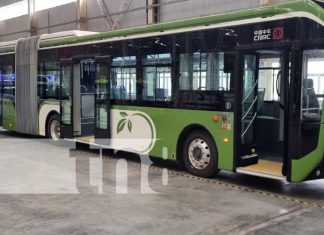 Foto: Bus Rapid Transit, modelo que podría estar en Nicaragua, desde China / TN8