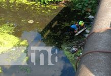 Foto: Hombre se lanza de un puente en Chinandega / TN8