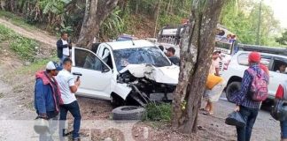 Foto: Mortal accidente en carretera Matagalpa-La Dalia / TN8