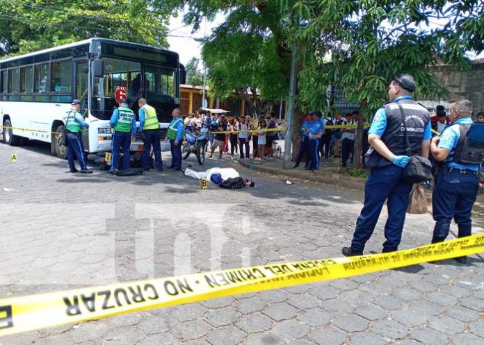 Foto Mortal accidente de tránsito en Managua / TN8