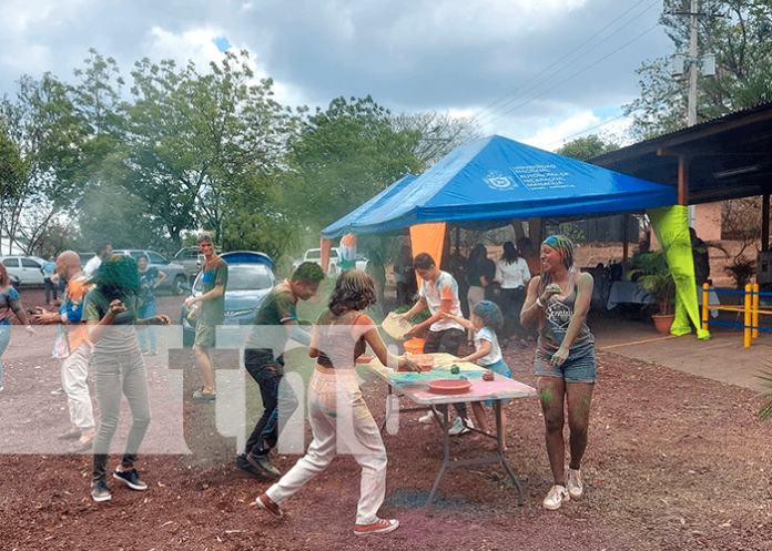 Holi, un popular festival Hindú celebrado en Nicaragua