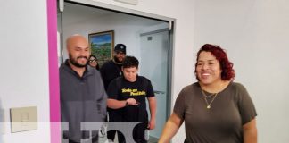 Foto: Ingrid Rosario y su banda en Nicaragua / TN8