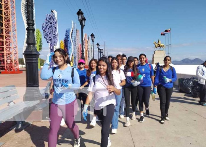 mani-lago-3 Foto: Limpieza en las costas del Lago de Managua / TN8