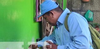 Foto: Abatización en barrios de Managua / TN8