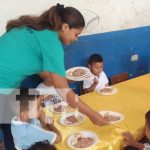 Foto: Merienda escolar en Nandaime / TN8