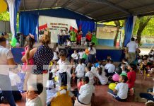 Centros de estudios de Chinandega reciben segunda merienda escolar 2024 Foto: Merienda escolar en Chinandega / TN8