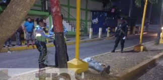 Foto: Muerte de motorizado en una calle de Matagalpa / TN8